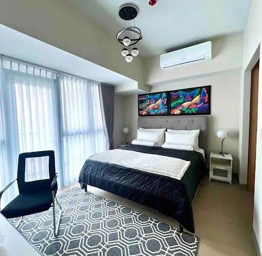 Cozy 2 Bedrooms In Bgc With Balcony Bathtub 600mbps Апартаменты Манила