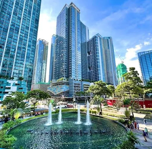 Cozy 2 Bedrooms In Bgc With Balcony Bathtub 600mbps Апартаменты