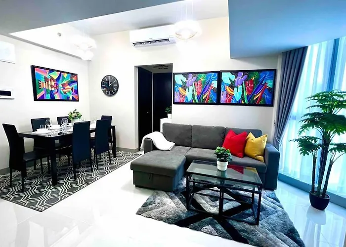 Cozy 2 Bedrooms In Bgc With Balcony Bathtub 600mbps * Манила